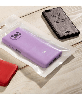 شفاف سفید سه طرف دوخت ( ابعاد 24*14 سانتیمتر )