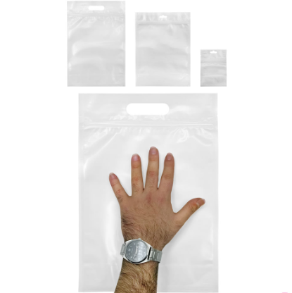 پاکت ایستاده شفاف مات زیپ دار Image 7